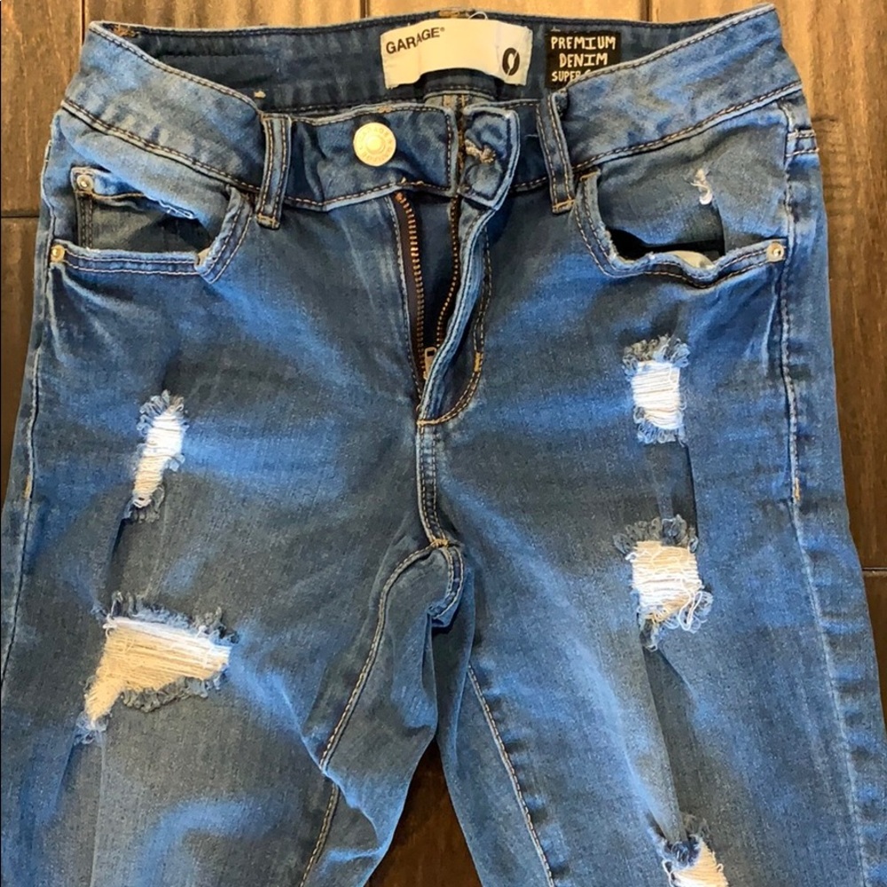 Garage Ripped Jeans - Picture 2 of 5